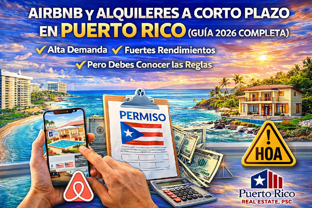 Airbnb y Alquileres a Corto Plazo en Puerto Rico (Guía Completa 2026)